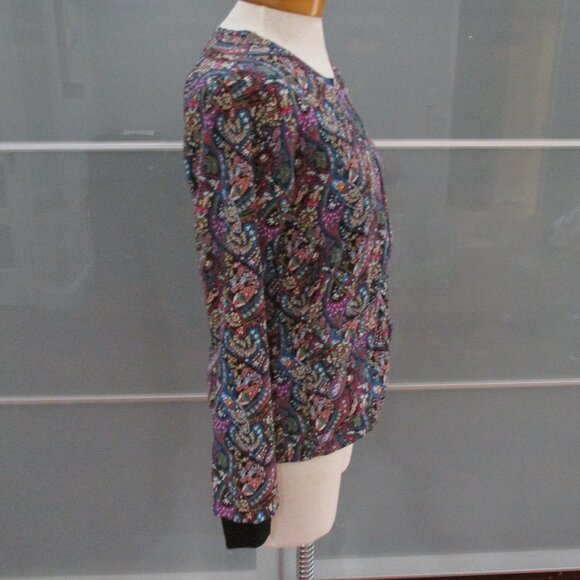 Vera Bradley Halo 8117 Zip up Scrub Jacket - Picture 4 of 6